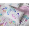 Saturday Park Ombre Butterflies 100% Organic Cotton Duvet Cover & Sham Set -Perry Elli Shop Belk 1010