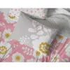 Saturday Park Cutout Floral 100% Organic Cotton Duvet Cover & Sham Set -Perry Elli Shop Belk 1028