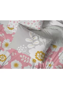 Saturday Park Cutout Floral 100% Organic Cotton Duvet Cover & Sham Set