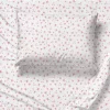 Saturday Park Pink Stars 100% Organic Cotton Full Sheet Set -Perry Elli Shop Belk 1064