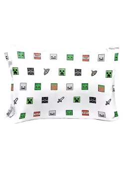 Saturday Park Minecraft Emblematic 100% Organic Cotton Pillowcase -Perry Elli Shop Belk 1087