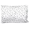 Saturday Park Black Triangles 100% Organic Cotton Pillowcase -Perry Elli Shop Belk 1127