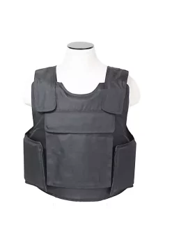 Merchants of Golf Vism Outer Carrier Vest w 4 3A Ballistic Panels-Black Med