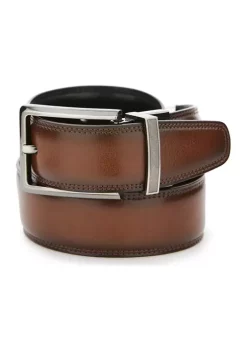 Perry Ellis® Double Stitched Reversible Belt