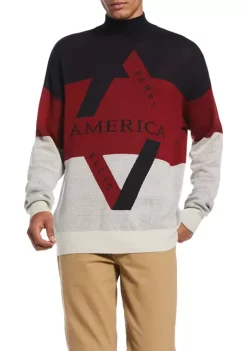 Perry Ellis® Men's Color Block Turtleneck Sweater -Perry Elli Shop Belk 178