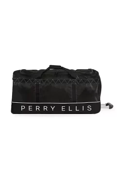 PERRY ELLIS 35" ROLLING DUFFEL