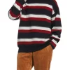 Perry Ellis® Men's Striped Crew Neck Sweater -Perry Elli Shop Belk 422