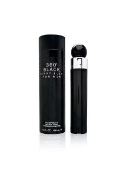 360 Black by Perry Ellis for Men 3.4 oz Eau de Toilette Spray