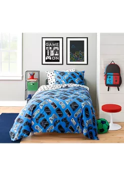 Saturday Park Gamer 100% Organic Cotton Bed Set -Perry Elli Shop Belk 492