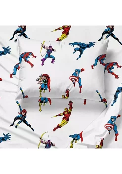 Saturday Park Marvel Invincible 100% Organic Cotton Twin Sheet Set -Perry Elli Shop Belk 504