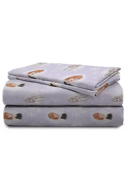 Saturday Park Disney Frozen Watercolor 100% Organic Cotton Queen Sheet Set -Perry Elli Shop Belk 579
