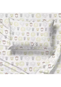 Saturday Park Safari Friends 100% Organic Cotton Queen Sheet Set