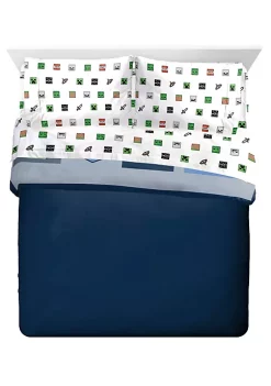 Saturday Park Minecraft Emblematic 100% Organic Cotton Bed Set 9 Saturday Park Minecraft Emblematic 100% Organic Cotton Bed Set -Perry Elli Shop Belk 607