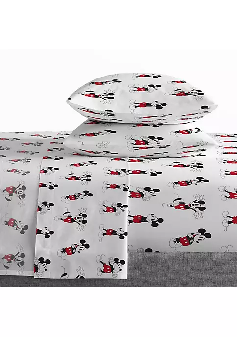 Saturday Park Disney Mickey Mouse Classic 100% Organic Cotton Bed Set 4 Saturday Park Disney Mickey Mouse Classic 100% Organic Cotton Bed Set - Image 2