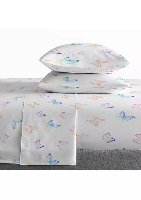 Saturday Park Ombre Butterflies 100% Organic Cotton Bed Set 4 Saturday Park Ombre Butterflies 100% Organic Cotton Bed Set - Image 2