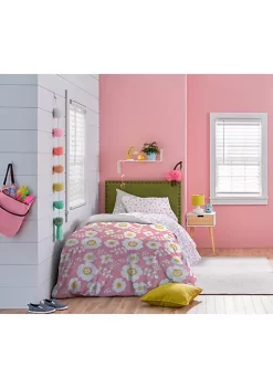 Saturday Park Cutout Floral 100% Organic Cotton Bed Set