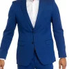 Perry Ellis® Men's Bright Blue Stretch Twill Slim Fit Jacket -Perry Elli Shop Belk 65