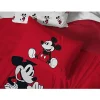 Saturday Park Disney Mickey Mouse Classic 100% Organic Cotton Duvet Cover & Sham Set -Perry Elli Shop Belk 666
