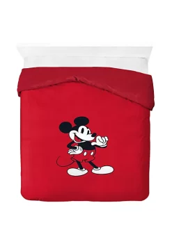 Saturday Park Disney Mickey Mouse Classic 100% Organic Cotton Duvet Cover & Sham Set -Perry Elli Shop Belk 670