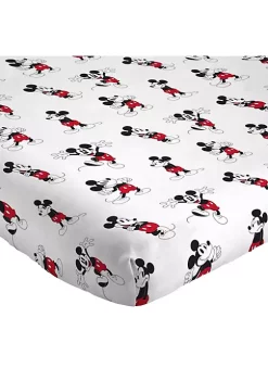 Saturday Park Disney Mickey Mouse Classic 100% Organic Cotton Queen Sheet Set -Perry Elli Shop Belk 676