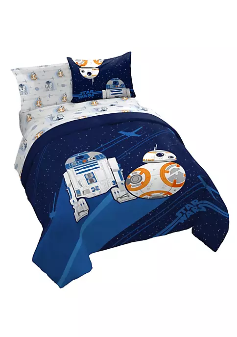 Saturday Park Star Wars Droids 100% Organic Cotton Bed Set 4 Saturday Park Star Wars Droids 100% Organic Cotton Bed Set - Image 2