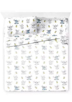 Saturday Park Disney Lilo & Stitch Watercolor Vibes 100% Organic Cotton Bed Set -Perry Elli Shop Belk 712