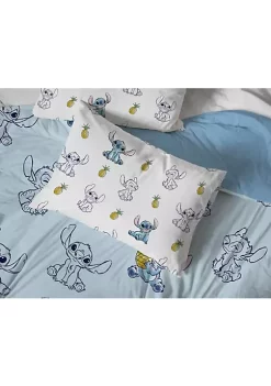 Saturday Park Disney Lilo & Stitch Watercolor Vibes 100% Organic Cotton Bed Set -Perry Elli Shop Belk 714