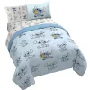 Saturday Park Disney Lilo & Stitch Watercolor Vibes 100% Organic Cotton Bed Set -Perry Elli Shop Belk 734