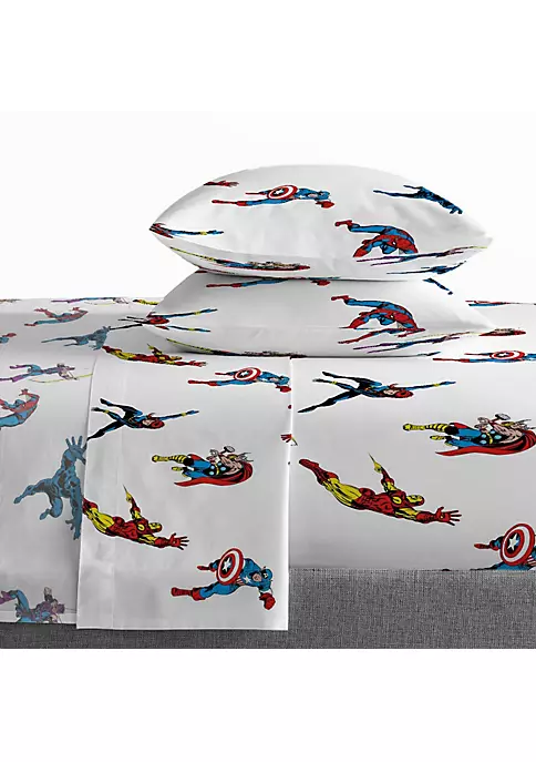 Saturday Park Marvel Invincible 100% Organic Cotton Bed Set 4 Saturday Park Marvel Invincible 100% Organic Cotton Bed Set - Image 2