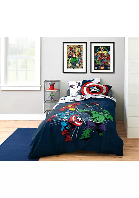 Saturday Park Marvel Invincible 100% Organic Cotton Bed Set 8 Saturday Park Marvel Invincible 100% Organic Cotton Bed Set - Image 6
