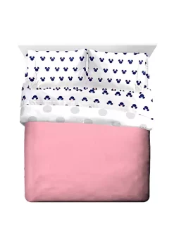 Saturday Park Disney Minnie Mouse Dreaming of Dots 100% Organic Cotton Bed Set -Perry Elli Shop Belk 791