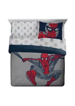 Saturday Park Marvel Spiderman Web Stripe 100% Organic Cotton Bed Set 12 Saturday Park Marvel Spiderman Web Stripe 100% Organic Cotton Bed Set -Perry Elli Shop Belk 798