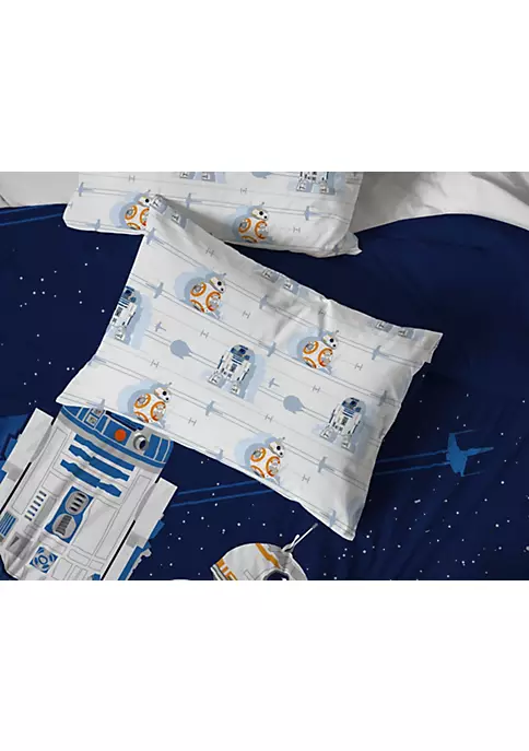 Saturday Park Star Wars Droids 100% Organic Cotton Bed Set 5 Saturday Park Star Wars Droids 100% Organic Cotton Bed Set - Image 3