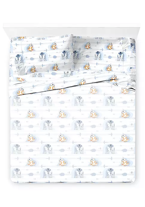 Saturday Park Star Wars Droids 100% Organic Cotton Bed Set 7 Saturday Park Star Wars Droids 100% Organic Cotton Bed Set - Image 5