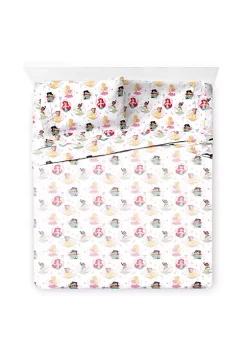 Saturday Park Disney Princess Besties 100% Organic Cotton Bed Set -Perry Elli Shop Belk 838