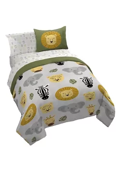 Saturday Park Safari Friends 100% Organic Cotton Bed Set -Perry Elli Shop Belk 868
