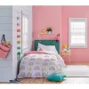 Saturday Park Doodle Rainbow 100% Organic Cotton Bed Set