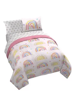 Saturday Park Doodle Rainbow 100% Organic Cotton Bed Set -Perry Elli Shop Belk 882