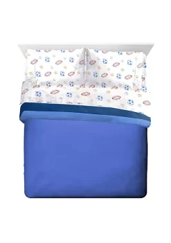 Saturday Park Vintage Stripe & Sports 100% Organic Cotton Bed Set -Perry Elli Shop Belk 887