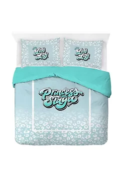 Saturday Park Nickelodeon Princess Lay Lay 100% Organic Cotton Duvet Cover & Sham Set -Perry Elli Shop Belk 911