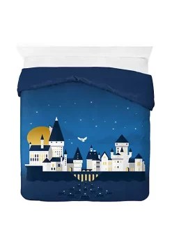Saturday Park Harry Potter Exploring Hogwarts 100% Organic Cotton Duvet Cover & Sham Set -Perry Elli Shop Belk 923