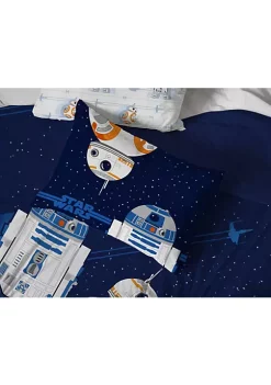 Saturday Park Star Wars Droids 100% Organic Cotton Duvet Cover & Sham Set -Perry Elli Shop Belk 943
