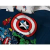 Saturday Park Marvel Invincible 100% Organic Cotton Duvet Cover & Sham Set -Perry Elli Shop Belk 956