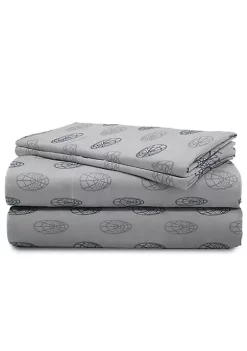Saturday Park Marvel Spiderman Web Stripe 100% Organic Cotton Full Sheet Set -Perry Elli Shop Belk 964