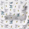 Saturday Park Disney Lilo & Stitch Watercolor Vibes 100% Organic Cotton Full Sheet Set -Perry Elli Shop Belk 986