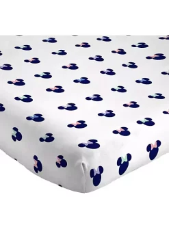 Saturday Park Disney Minnie Mouse Dreaming of Dots 100% Organic Cotton Twin Sheet Set -Perry Elli Shop Belk 995