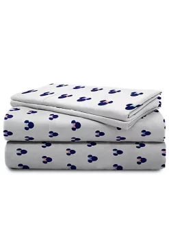 Saturday Park Disney Minnie Mouse Dreaming of Dots 100% Organic Cotton Twin Sheet Set -Perry Elli Shop Belk 996